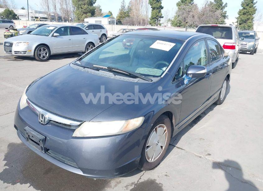 Photo 6 of 2006 Honda Civic HYBRID (VIN JHMFA362X6S010659)
