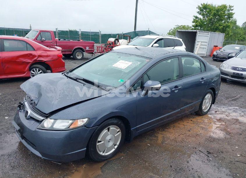 Photo 2 of 2007 Honda Civic HYBRID (VIN JHMFA362X7S014518)