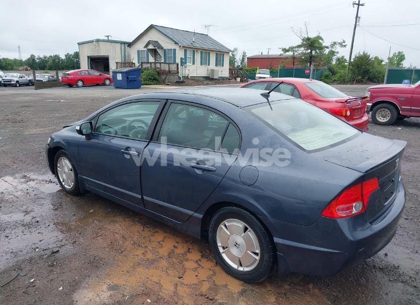 Photo 3 of 2007 Honda Civic HYBRID (VIN JHMFA362X7S014518)