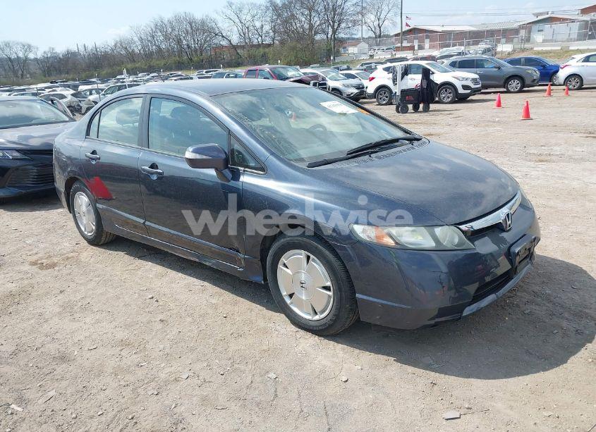 2008 Honda Civic HYBRID (VIN JHMFA362X8S000037) main photo