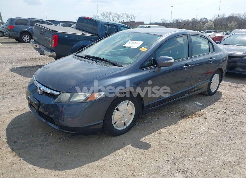 Photo 2 of 2008 Honda Civic HYBRID (VIN JHMFA362X8S000037)