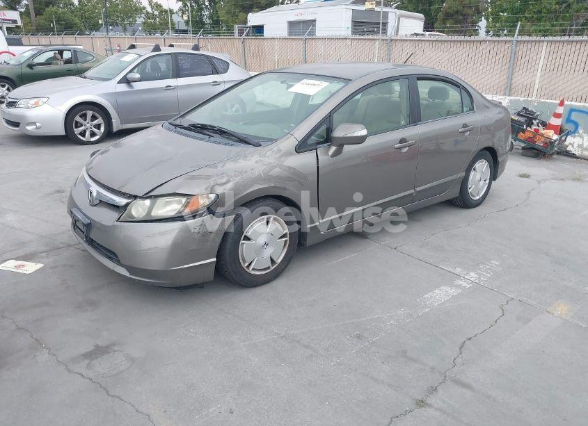 Photo 2 of 2008 Honda Civic HYBRID (VIN JHMFA362X8S002239)