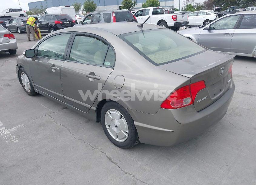 Photo 3 of 2008 Honda Civic HYBRID (VIN JHMFA362X8S002239)