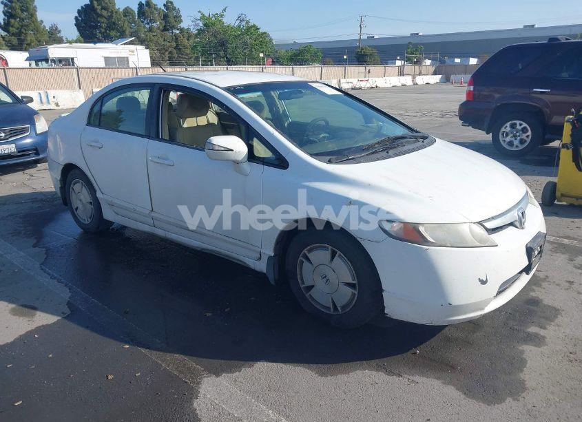 2008 Honda Civic HYBRID (VIN JHMFA362X8S005318) main photo