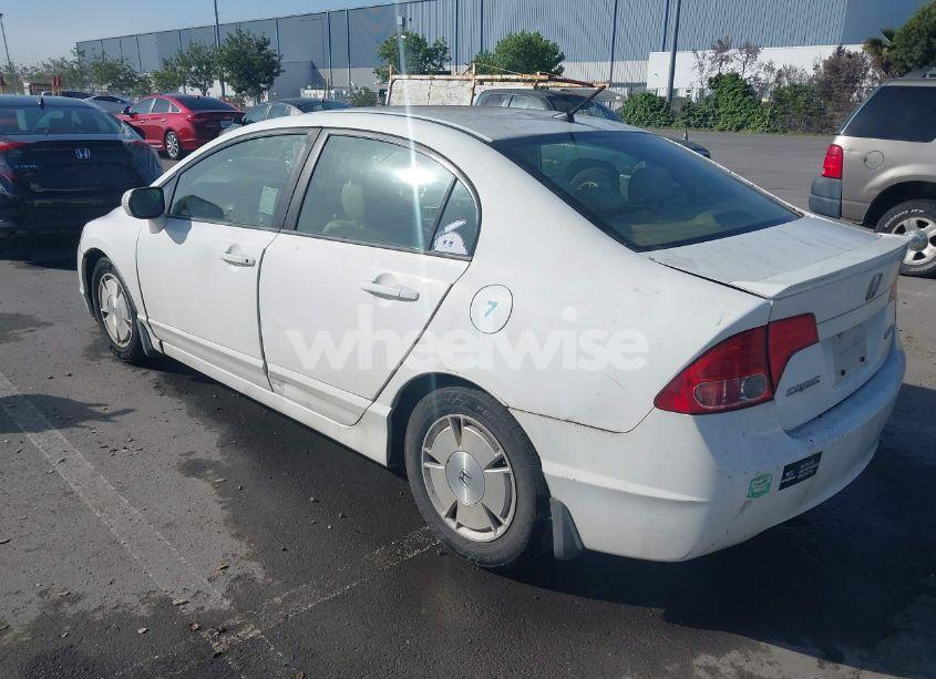 Photo 3 of 2008 Honda Civic HYBRID (VIN JHMFA362X8S005318)