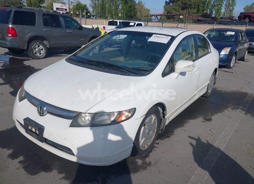 Photo 6 of 2008 Honda Civic HYBRID (VIN JHMFA362X8S005318)