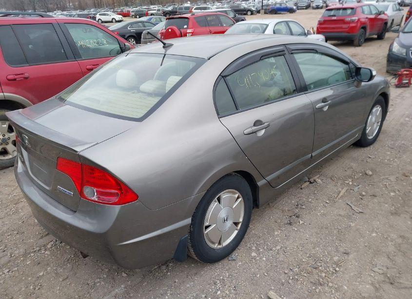 Photo 4 of 2008 Honda Civic HYBRID (VIN JHMFA362X8S008428)