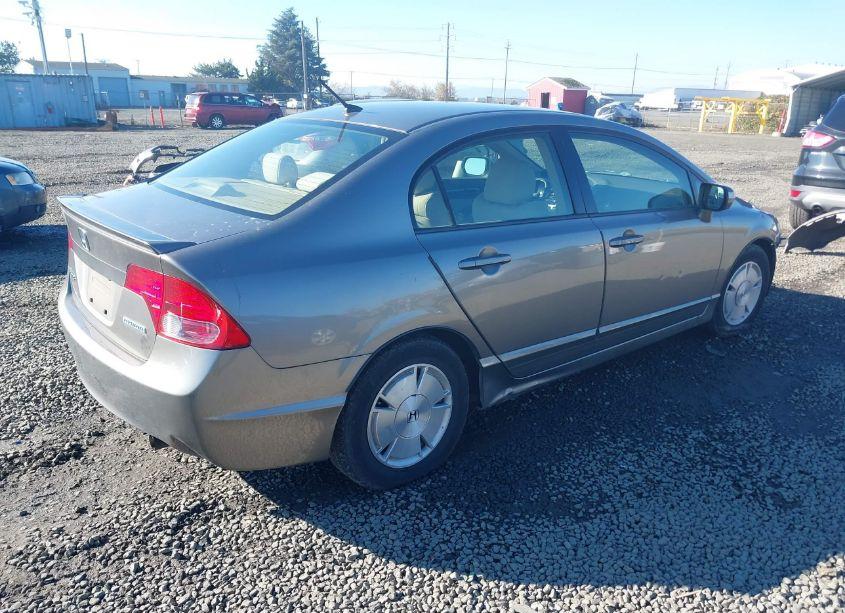 Photo 4 of 2008 Honda Civic HYBRID (VIN JHMFA362X8S008431)