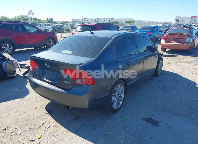 Photo 4 of 2008 Honda Civic HYBRID (VIN JHMFA362X8S009353)