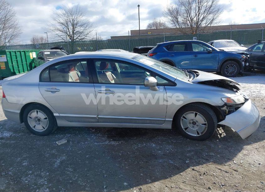 Photo 12 of 2008 Honda Civic HYBRID (VIN JHMFA362X8S015962)