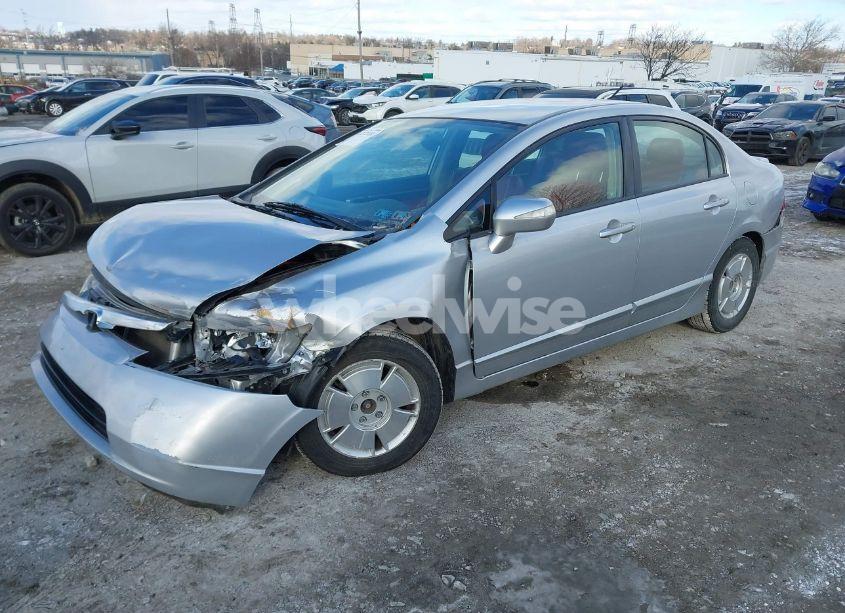 Photo 2 of 2008 Honda Civic HYBRID (VIN JHMFA362X8S015962)