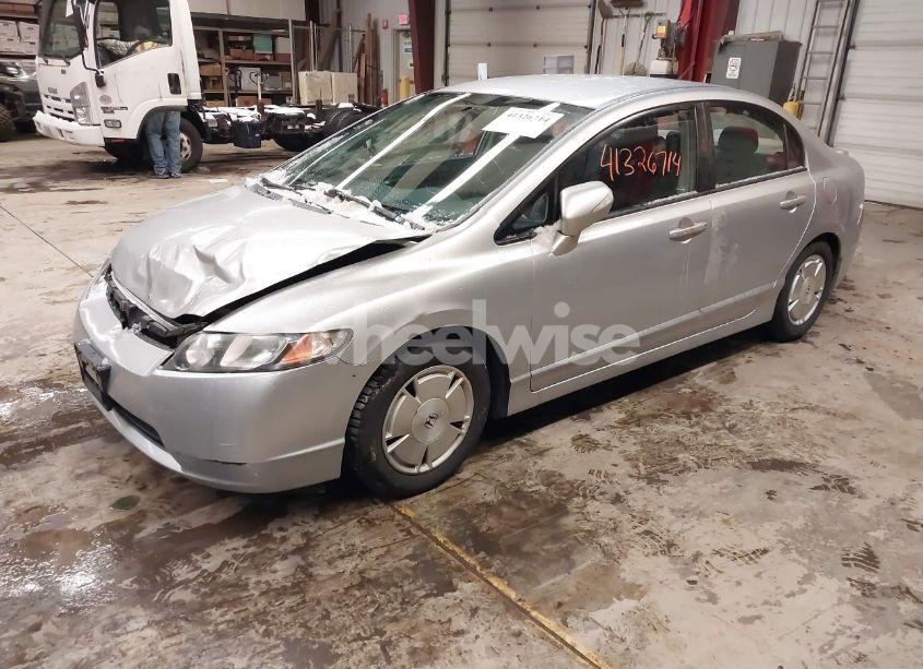 Photo 2 of 2008 Honda Civic HYBRID (VIN JHMFA362X8S018845)