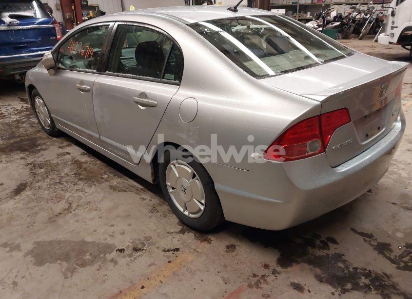 Photo 3 of 2008 Honda Civic HYBRID (VIN JHMFA362X8S018845)