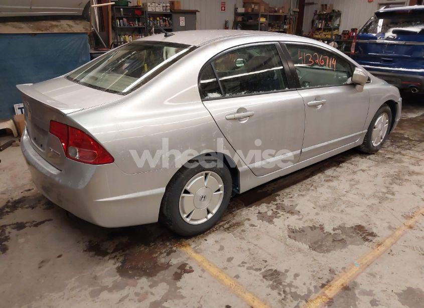 Photo 4 of 2008 Honda Civic HYBRID (VIN JHMFA362X8S018845)