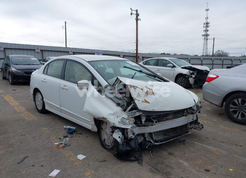 2008 Honda Civic HYBRID (VIN JHMFA362X8S019381) main photo