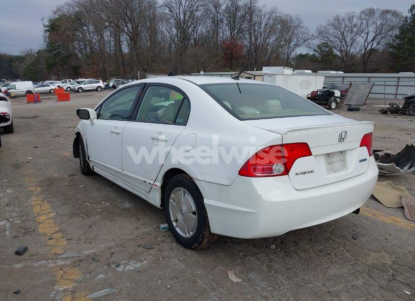 Photo 3 of 2008 Honda Civic HYBRID (VIN JHMFA362X8S019381)
