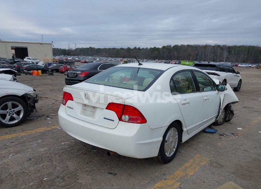 Photo 4 of 2008 Honda Civic HYBRID (VIN JHMFA362X8S019381)