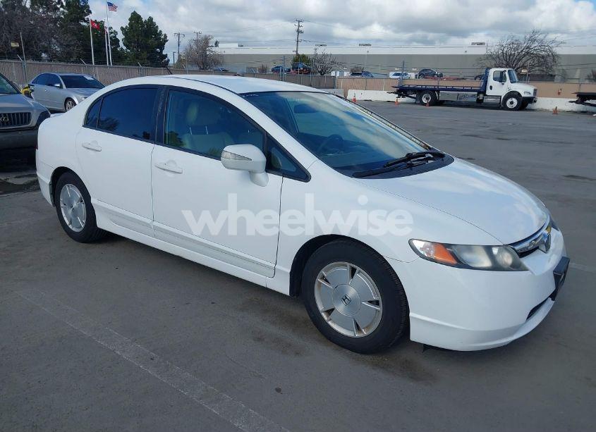 2008 Honda Civic HYBRID (VIN JHMFA362X8S023771) main photo