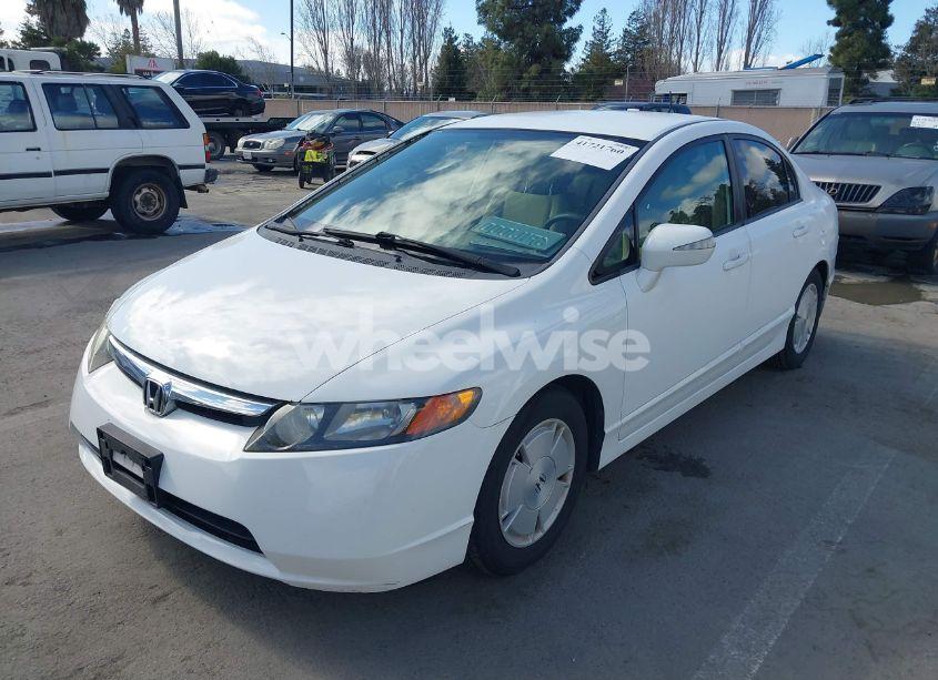 Photo 6 of 2008 Honda Civic HYBRID (VIN JHMFA362X8S023771)