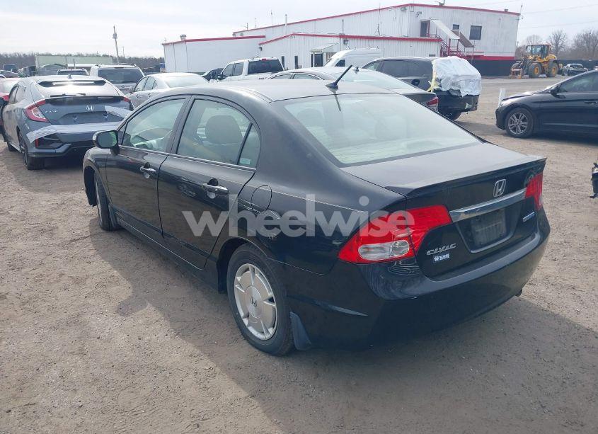 Photo 3 of 2009 Honda Civic HYBRID (VIN JHMFA362X9S004980)