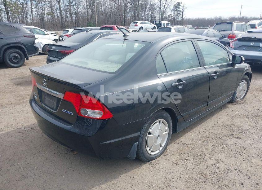 Photo 4 of 2009 Honda Civic HYBRID (VIN JHMFA362X9S004980)