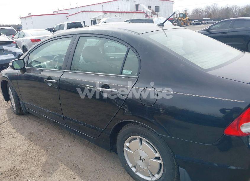 Photo 6 of 2009 Honda Civic HYBRID (VIN JHMFA362X9S004980)