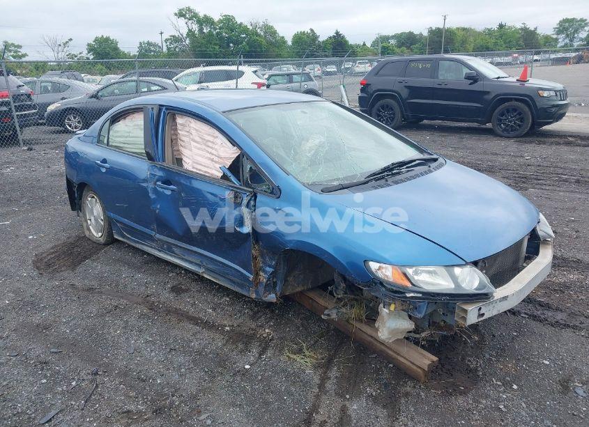 2009 Honda Civic HYBRID (VIN JHMFA362X9S012707) main photo
