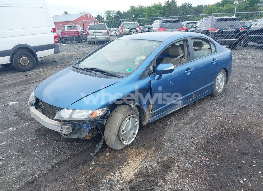 Photo 2 of 2009 Honda Civic HYBRID (VIN JHMFA362X9S012707)