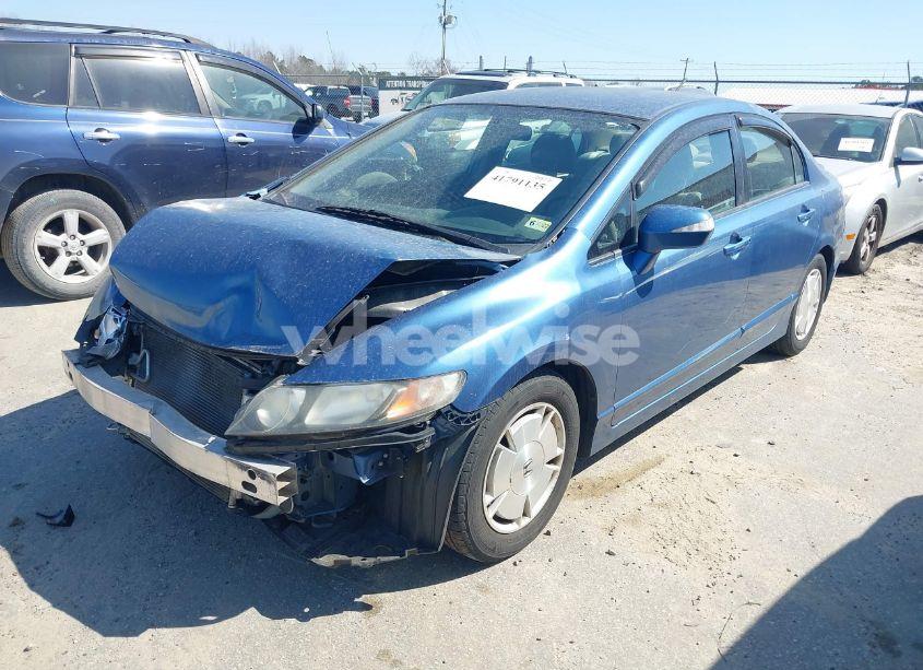 Photo 2 of 2009 Honda Civic HYBRID (VIN JHMFA362X9S018538)