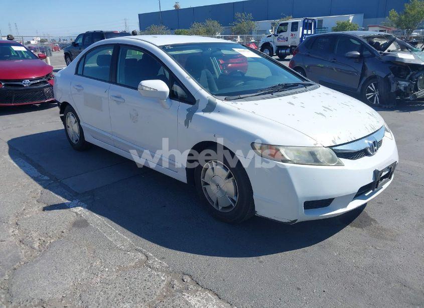 2010 Honda Civic HYBRID (VIN JHMFA3F20AS007858) main photo