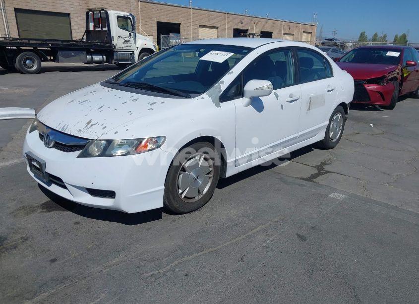 Photo 2 of 2010 Honda Civic HYBRID (VIN JHMFA3F20AS007858)