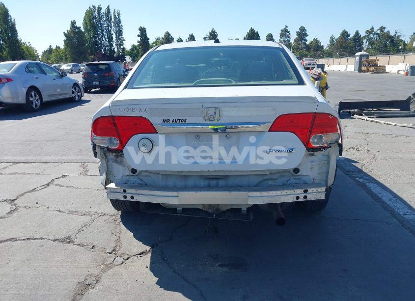 Photo 6 of 2010 Honda Civic HYBRID (VIN JHMFA3F20AS007858)