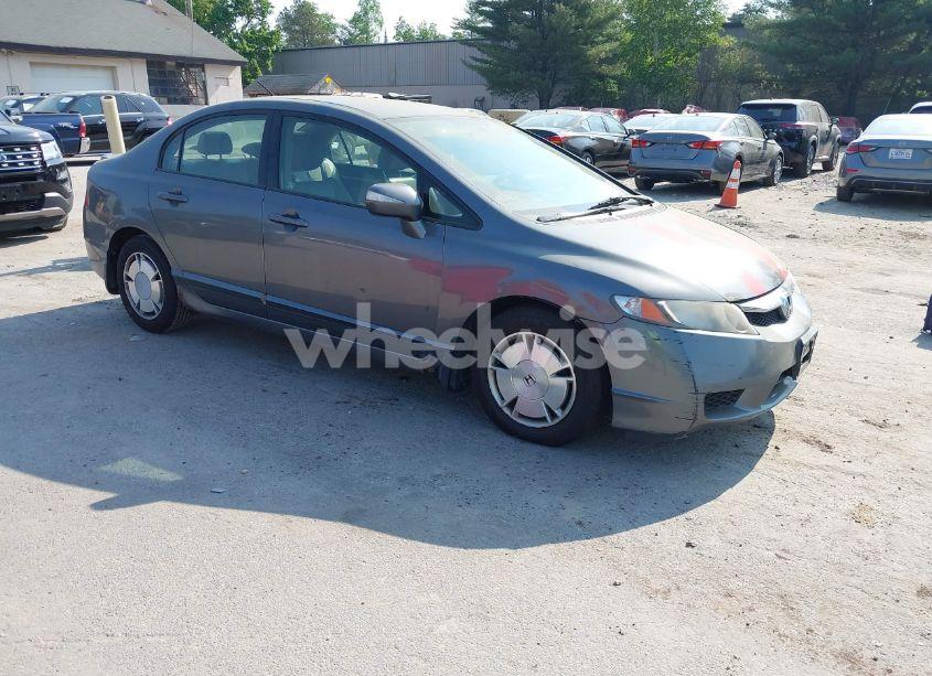 2010 Honda Civic HYBRID (VIN JHMFA3F21AS000837) main photo