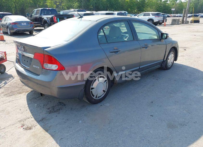 Photo 4 of 2010 Honda Civic HYBRID (VIN JHMFA3F21AS000837)