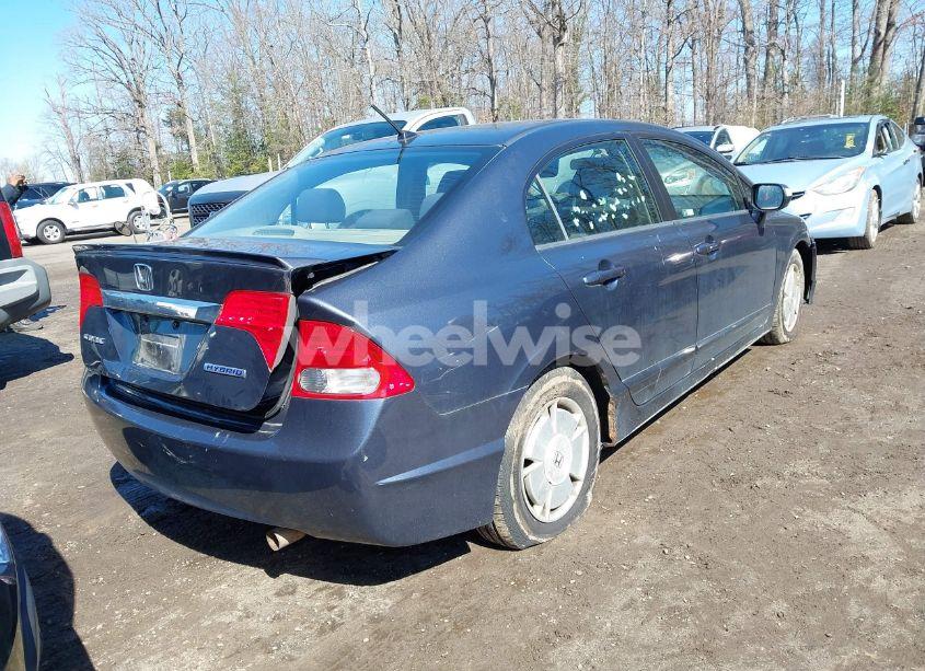 Photo 4 of 2010 Honda Civic HYBRID (VIN JHMFA3F21AS000966)