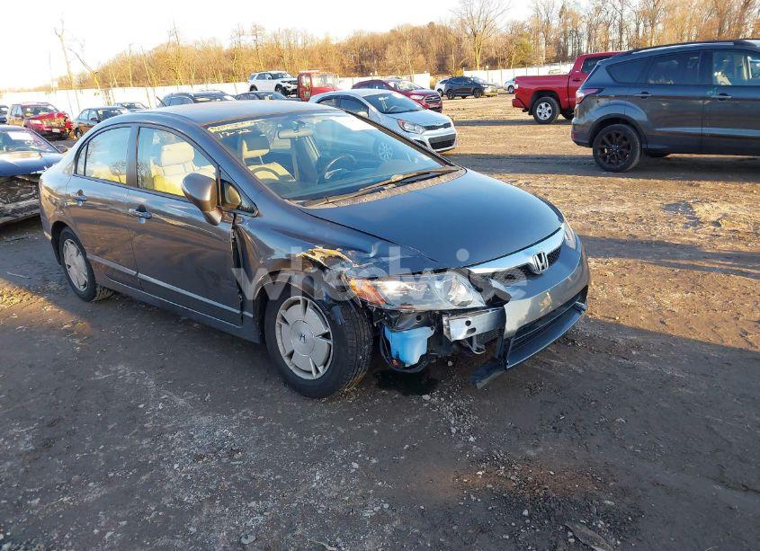 2010 Honda Civic HYBRID (VIN JHMFA3F21AS007447) main photo