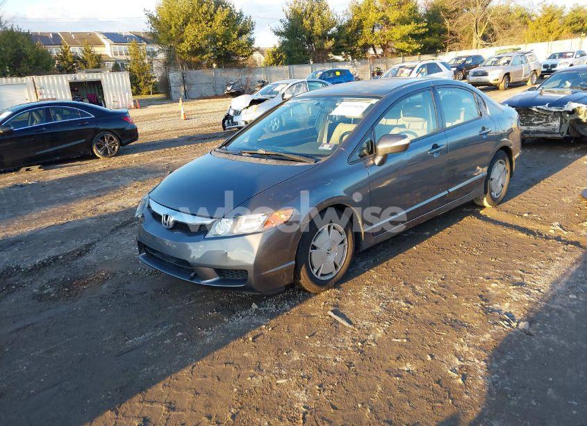 Photo 2 of 2010 Honda Civic HYBRID (VIN JHMFA3F21AS007447)