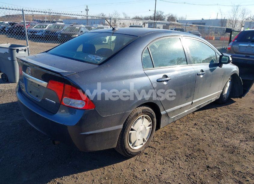 Photo 4 of 2010 Honda Civic HYBRID (VIN JHMFA3F25AS005328)