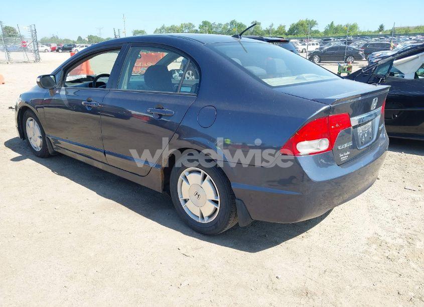 Photo 3 of 2010 Honda Civic HYBRID (VIN JHMFA3F27AS000633)