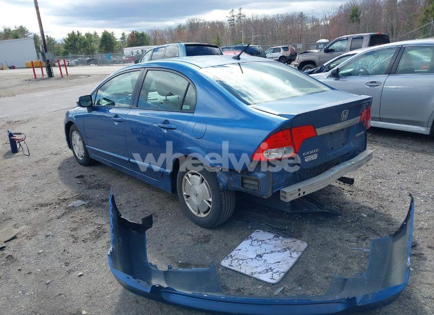 Photo 3 of 2010 Honda Civic HYBRID (VIN JHMFA3F27AS006030)