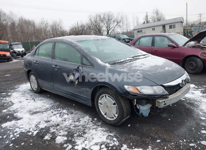 2010 Honda Civic HYBRID (VIN JHMFA3F2XAS006345) main photo