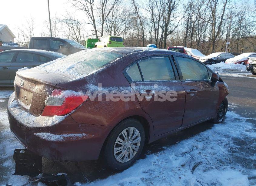 Photo 4 of 2012 Honda Civic LX (VIN JHMFB2F52CS002942)