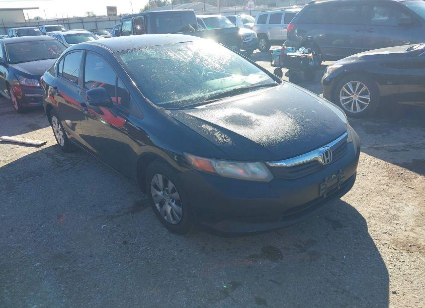 2012 Honda Civic SDN LX (VIN JHMFB2F57CS000491) main photo