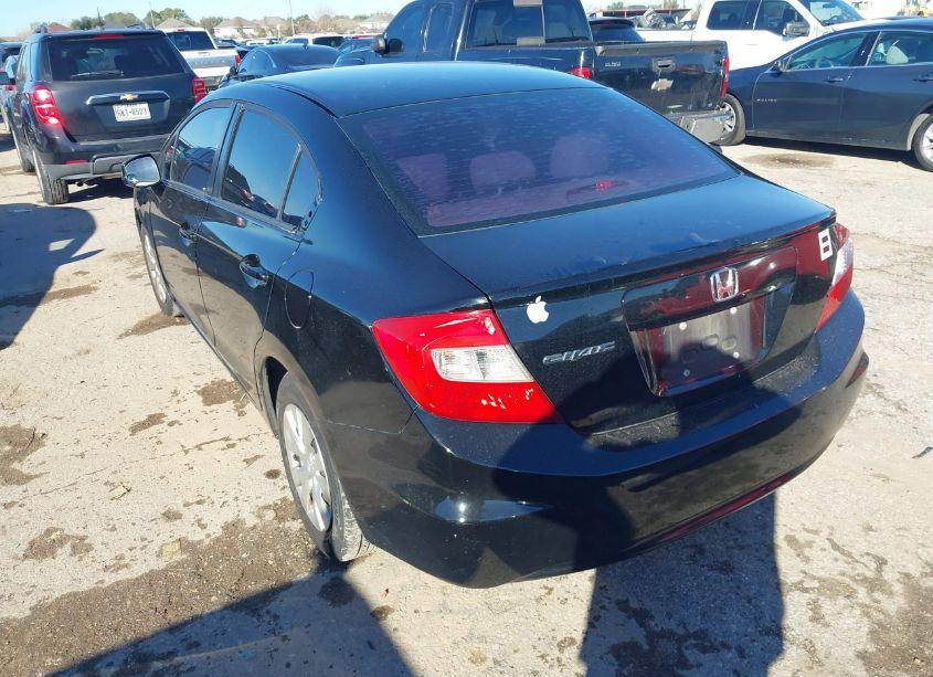 Photo 3 of 2012 Honda Civic SDN LX (VIN JHMFB2F57CS000491)