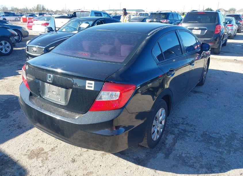 Photo 4 of 2012 Honda Civic SDN LX (VIN JHMFB2F57CS000491)