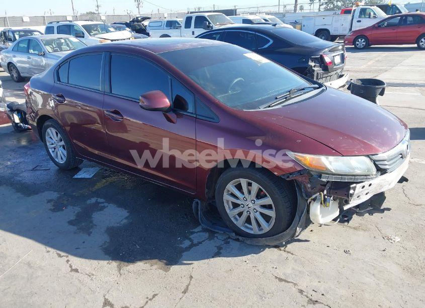 2012 Honda Civic EX (VIN JHMFB2F84CS001401) main photo