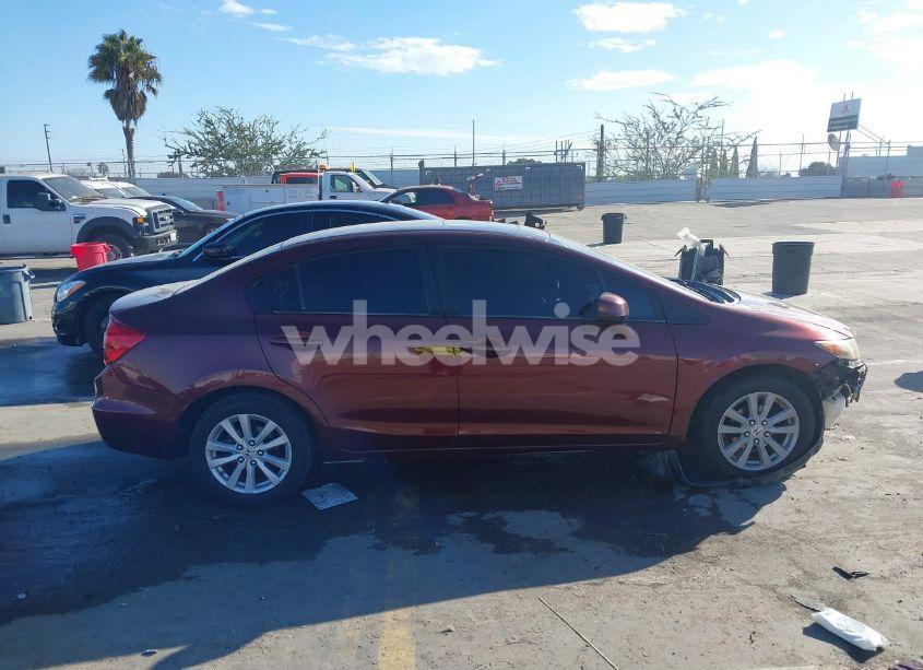 Photo 14 of 2012 Honda Civic EX (VIN JHMFB2F84CS001401)