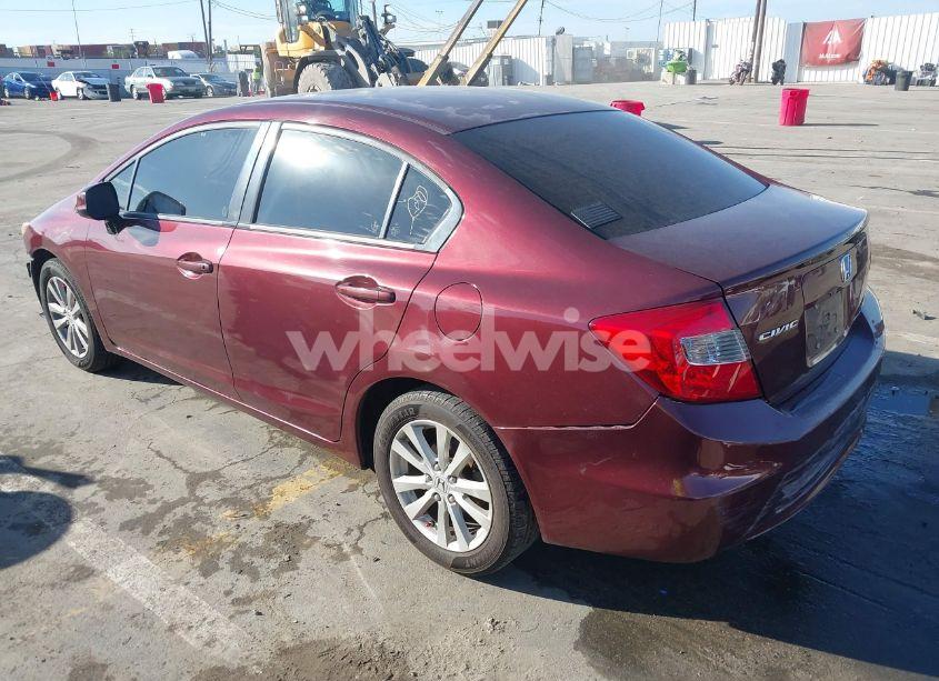 Photo 3 of 2012 Honda Civic EX (VIN JHMFB2F84CS001401)