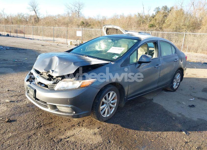 Photo 2 of 2012 Honda Civic EX (VIN JHMFB2F84CS002516)