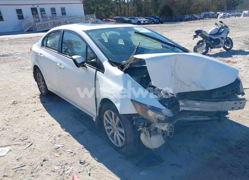 2012 Honda Civic EX (VIN JHMFB2F85CS001021) main photo